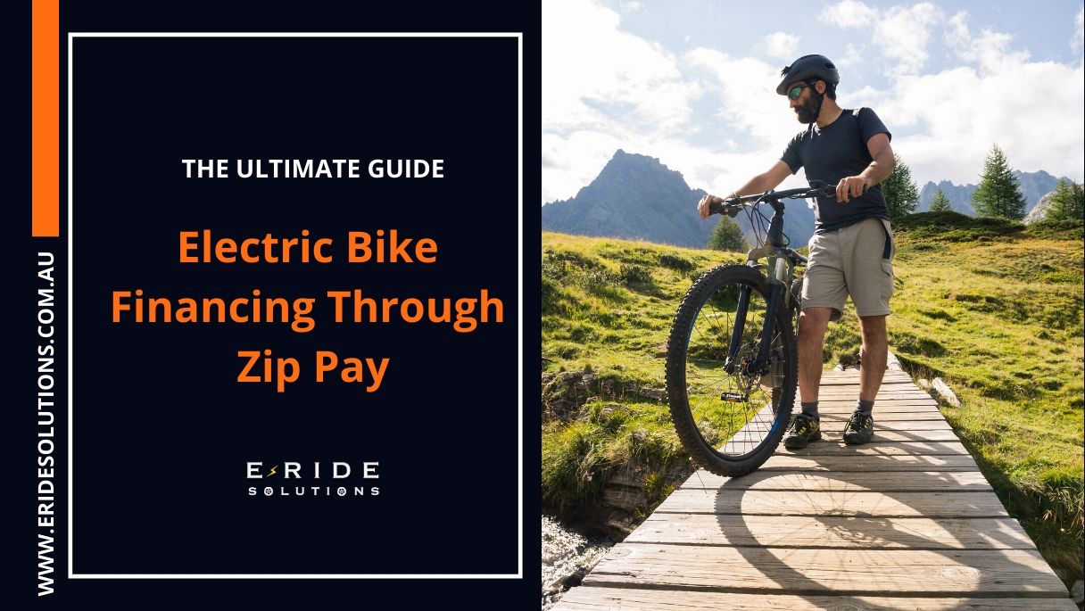 Electric Bike Financing Through Zip Pay E-Ride Solutions