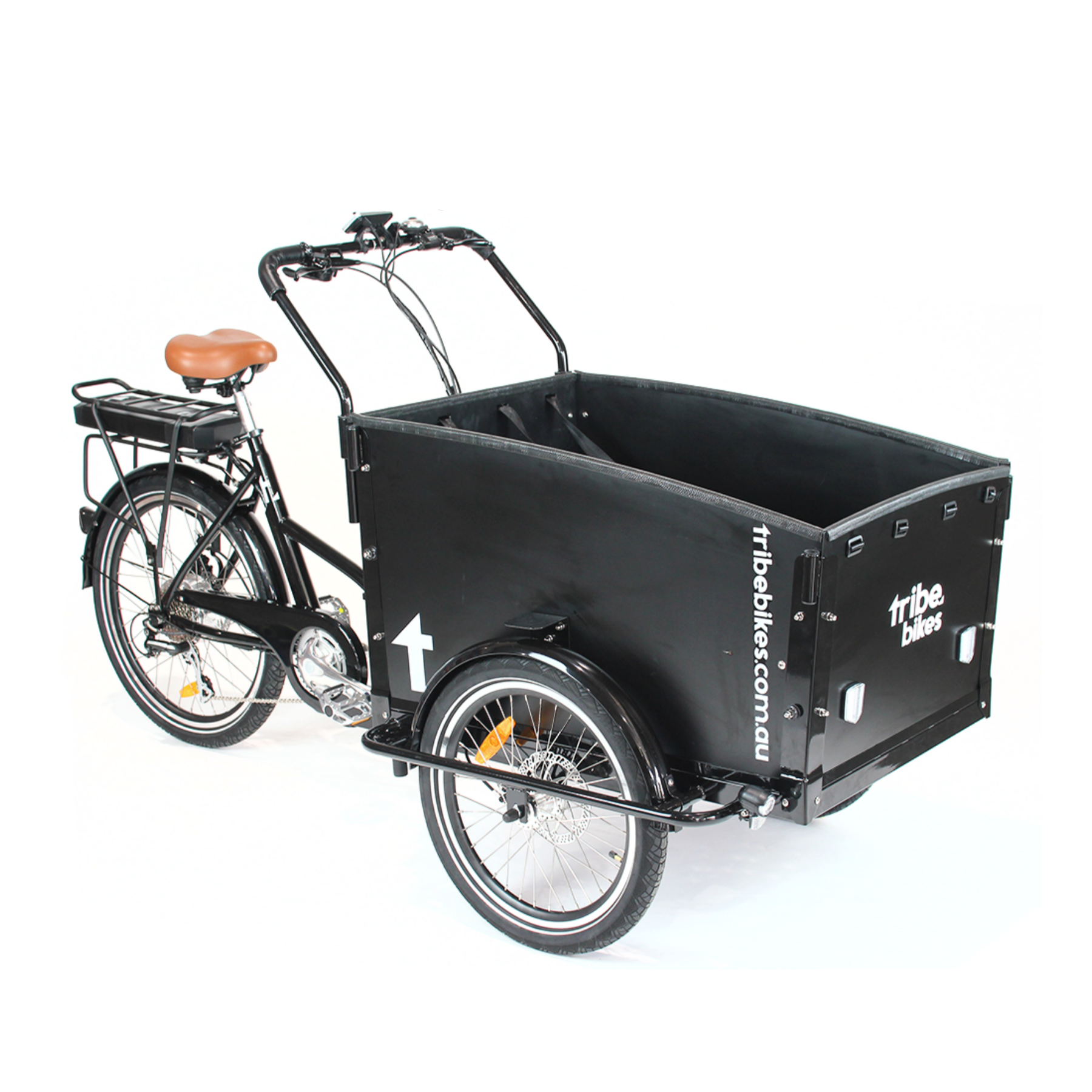 Tribe Original Cargo Electric Trike Bike E Ride Solutions