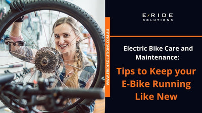 Electric Bike Care and Maintenance: Tips to Keep your E-Bike Running Like New