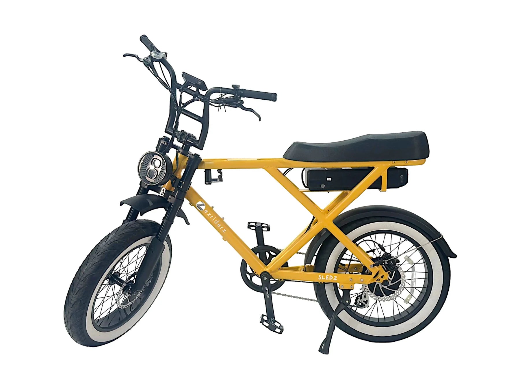 Ezriderz Sledz 750 Fat Tyre Electric Bike - Step Over – E-Ride Solutions