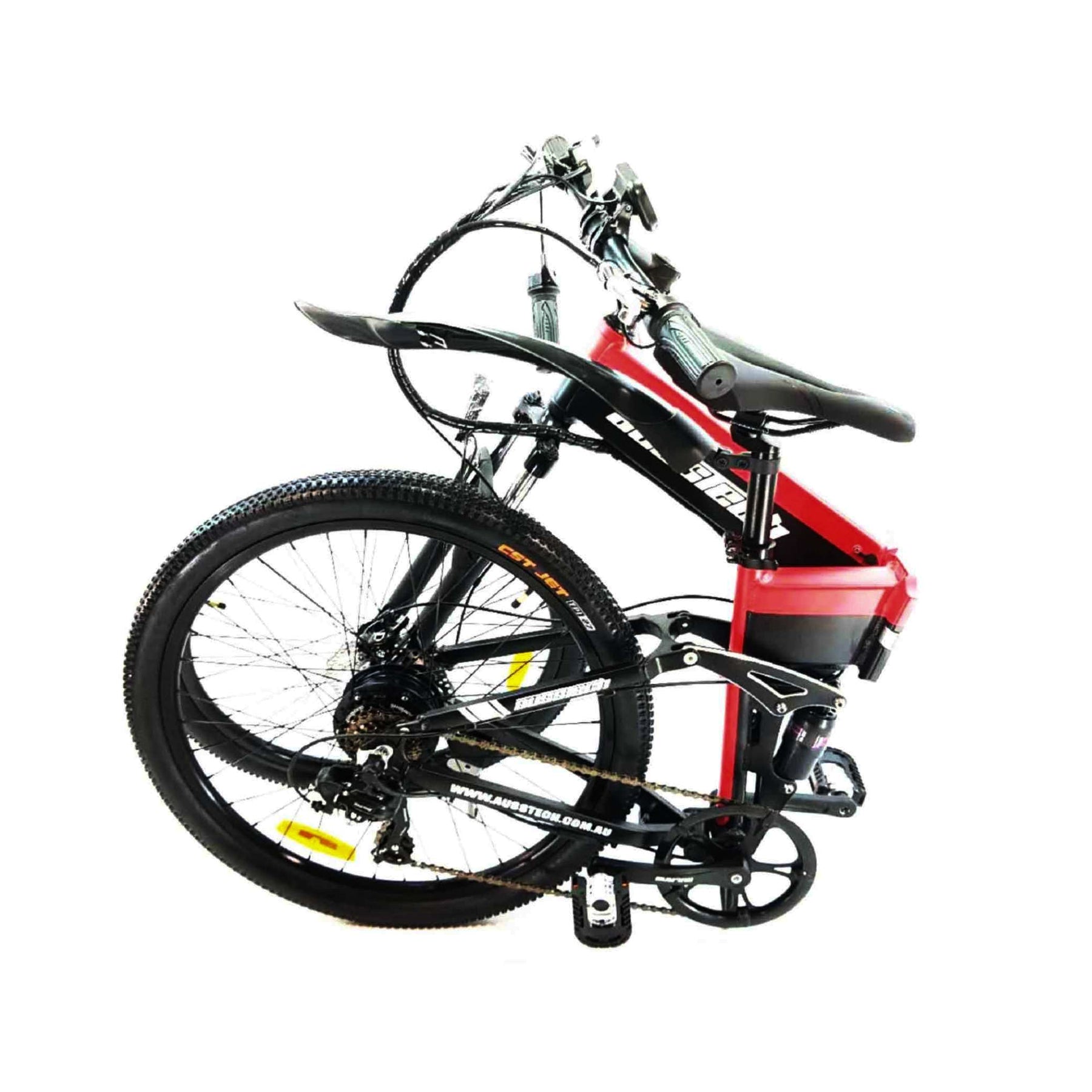 thunder electric folding mountain bike