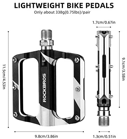 RockBros Aluminium Alloy Pedals – E-Ride Solutions