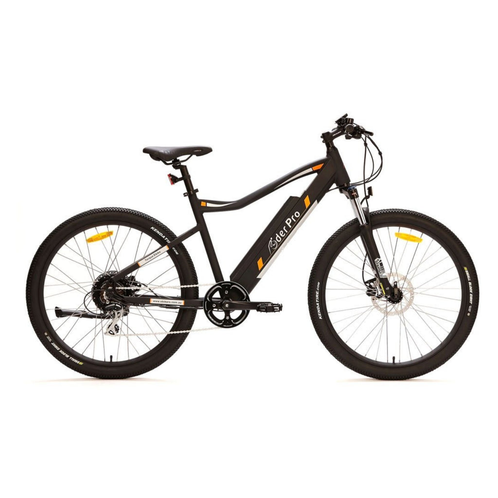 Ryder Pro 7 Speed Electric Mountain Bike, 36V/13Ah Battery, 250W