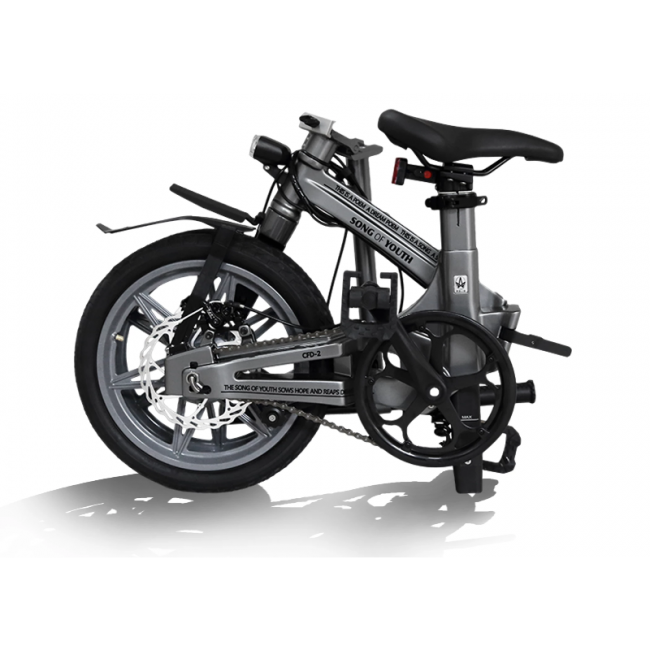 United electric outlet folding bike