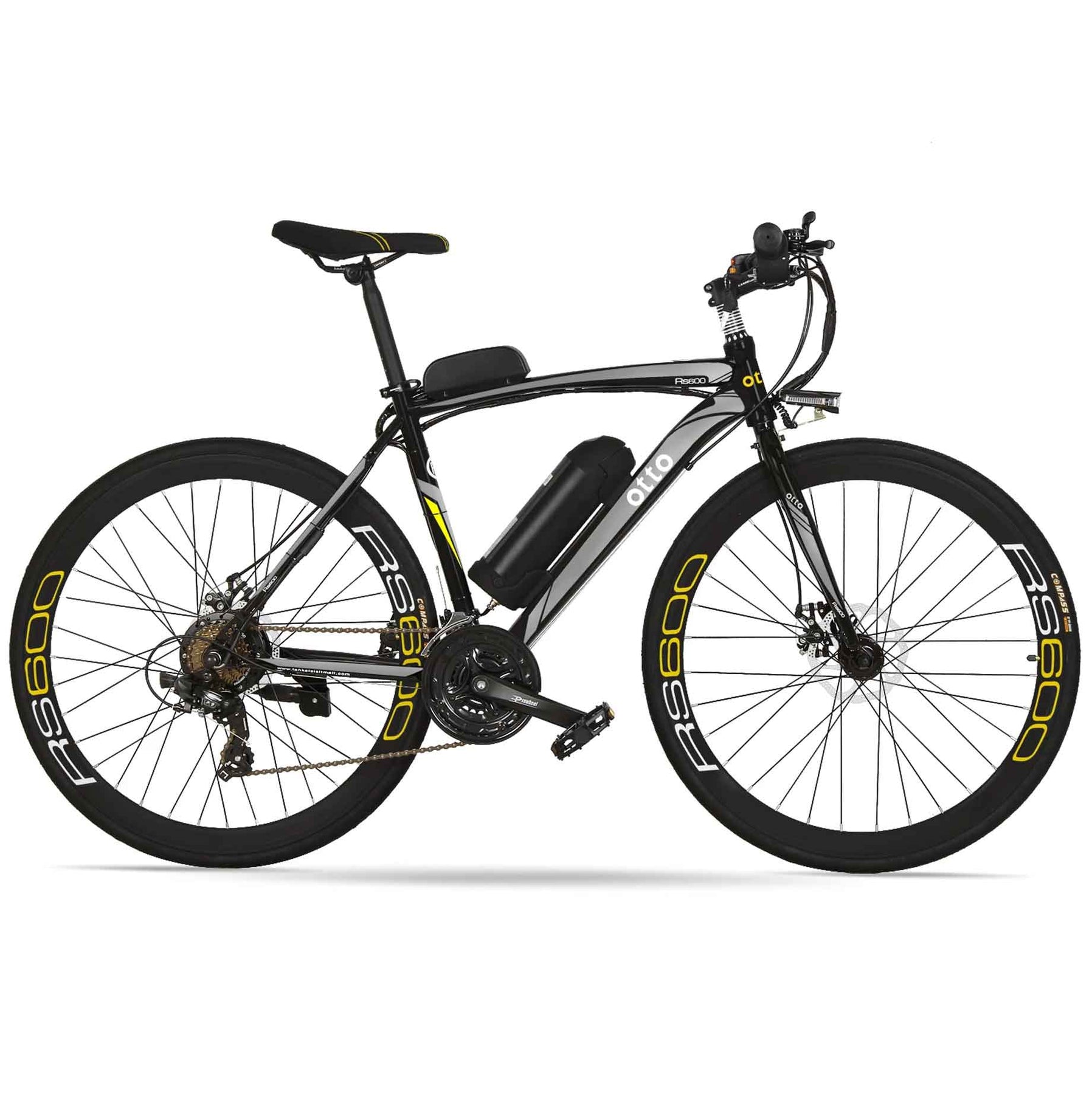 OTTO RS600 21 Speed Electric Mountain Bike, 36V10Ah, 240W Motor