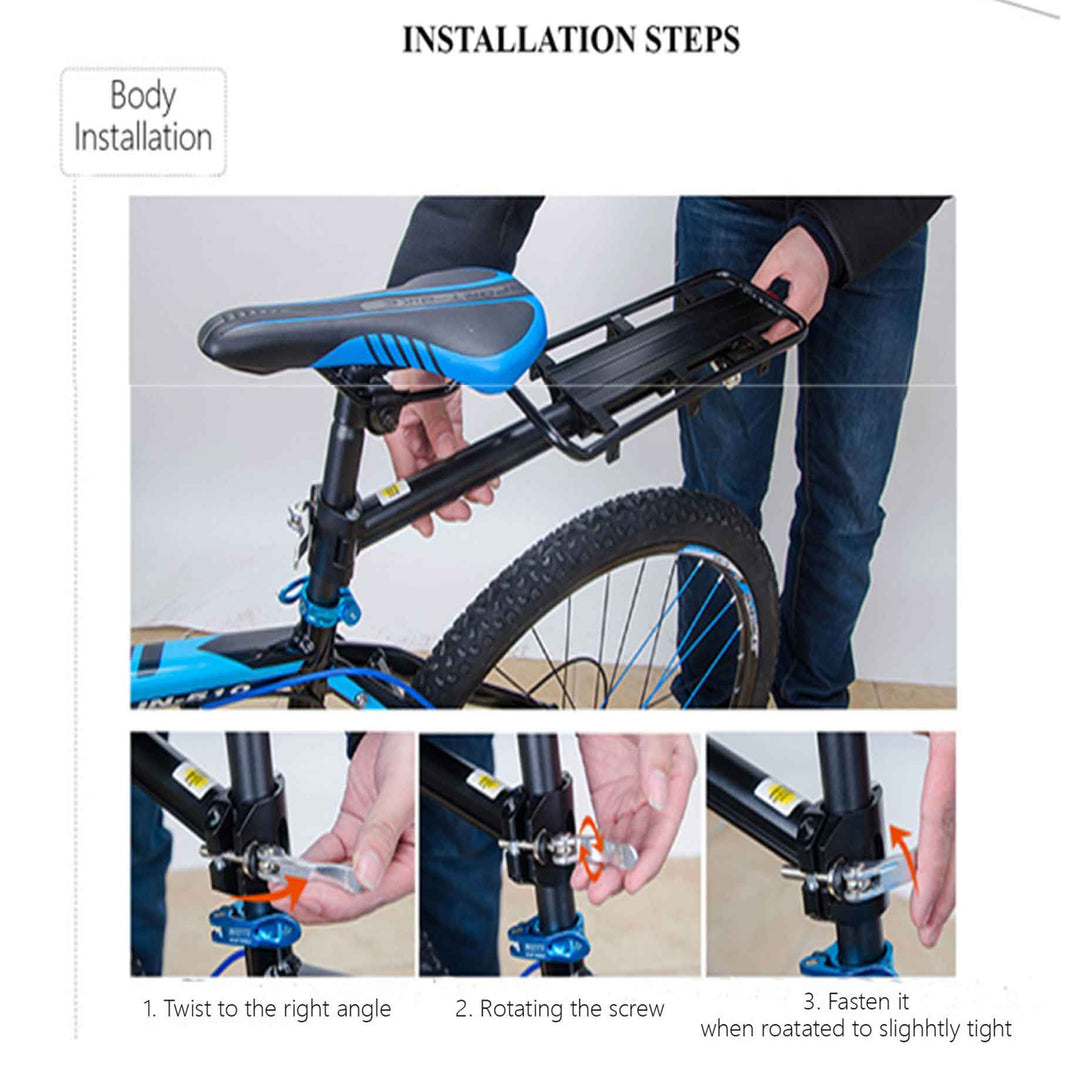 Bike Racks Tortec Velocity Rear Rack Rear Bike Narrow Pannier Rack